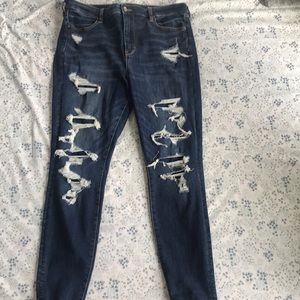 American Eagle super hi-rise jeggings